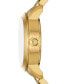 ფოტო #2 პროდუქტის Women's Gold-Tone Stainless Steel Bracelet Watch 34mm