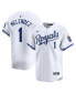 ფოტო #1 პროდუქტის Men's MJ Melendez White Kansas City Royals Home Limited Player Jersey