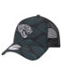 ფოტო #1 პროდუქტის Men's Black Jacksonville Jaguars Agave Trucker 9FORTY Adjustable Hat