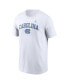 Men's White North Carolina Tar Heels Blitz 2-Hit T-Shirt