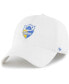 Men's White Los Angeles Chargers Gridiron Classics Franchise Legacy Fitted Hat