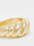 Фото #5 товара Pieces exclusive 2 pack chunky rings in gold