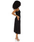 Women's One-Shoulder Midi Dress