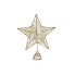 Фото #1 товара Новогоднее украшение Krist+ Рождественская звезда Позолоченный Сталь Пластик 20 x 5 x 24,5 cm
