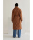 ფოტო #3 პროდუქტის Women's Adeline Quilted Puffer Wrap Coat