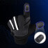 Rękawiczki sportowe dotykowe do telefonu ocieplane antypoślizgowe roz. S czarne