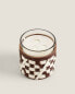 (620 g) white santal scented candle