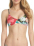 Фото #1 товара Trina Turk 262258 Women Royal Botanical Bralette Bikini Top Multi Size 2