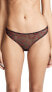 Фото #1 товара BLUEBELLA Women's 186217 Willa Thong Black Red Underwear Size XS (4)