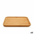 Фото #1 товара Поднос для закусок Квадратный Коричневый Бамбук 30 x 1,5 x 30 cm (12 штук) Kinvara