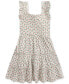 ფოტო #1 პროდუქტის Toddler and Little Girls Floral Ruffled Cotton Jersey Dress