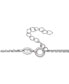 ფოტო #3 პროდუქტის Cultured Freshwater Pearl (8mm) & Polished Heart Layered Necklace in Sterling Silver, 16" + 1" extender