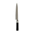 Кухонный нож 3,5 x 33,5 x 2,2 cm Серебристый Чёрный Нержавеющая сталь Пластик (12 штук)