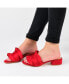 ფოტო #7 პროდუქტის Women's Sabica Ruffle Slip On Dress Sandals