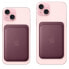 Фото #4 товара Чехол для смартфона Apple iPhone Feingewebe Wallet mit Magsafe "Mulberry iPhone 15 / 14 / 13 / 12"