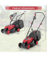 Фото #2 товара Electric Corded Lawn Mower 12-AMP 14-Inch Walk-Behind Lawnmower with Collection Box