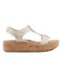 Фото #2 товара Women's Shari T-Strap Platform Casual Wedge Sandals