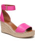 ფოტო #1 პროდუქტის Women's Clemens Espadrille Wedge Sandals