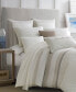 Saybrook Cotton Reversible 3-Piece Duvet Cover Set, Full/Queen