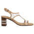 Фото #1 товара VANELi Locket Womens Brown Casual Sandals 308006