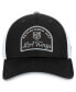 ფოტო #2 პროდუქტის Men's Black, White Los Angeles Kings Fundamental Adjustable Hat