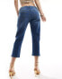 ASOS DESIGN denim capri jean in light blue BLAU, 36 - фото #3