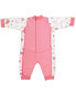 ფოტო #2 პროდუქტის Baby Girls Forest Print Warm In One Wetsuit