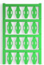 Фото #2 товара Weidmüller SFX 10/23 MC NE GN V2 - Green - Polyamide 6.6 (PA66) - 160 pc(s) - 16 - 500 mm² - -40 - 100 °C - 4 cm