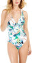 Фото #1 товара La Blanca 285312 Women's Strap Cross Back One Piece Swimsuit, Size 14