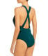 Фото #2 товара Karla Colletto 286257 Maren Plunge Neck One Piece Swimsuit, Size 6 US