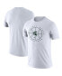 Фото #1 товара Men's White Michigan State Spartans Basketball Icon Legend Performance T-shirt