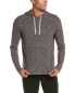 Фото #1 товара Спортивная куртка VINCE Slub Stripe Pullover Hoodie Men's