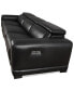 Фото #9 товара Krofton 3-Pc. Beyond Leather Fabric Sofa with 3 Power Motion Recliners, Created for Macy's