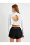 Фото #4 товара Топ Koton Sporty Window Crop Crew Neck