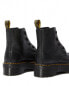 Женские ботинки Dr Martens SINCLAIR PLATFORM BOOTS BLACK AUNT SALLY (Черный)
