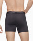 ფოტო #3 პროდუქტის Men's 3-Pack Microfiber Stretch Boxer Briefs Underwear