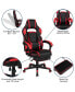 Gaming Desk Set - Cup/Headset Holder/Reclining & Footrest