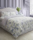 Фото #12 товара CLOSEOUT! Wisteria Faux Velour 3 Piece Duvet Cover Set, Full/Queen