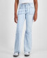 Фото #1 товара Juniors' Flare-Leg Utility Pocket Jeans