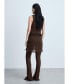 Фото #2 товара Women's Short Knitted Dress