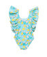 ფოტო #3 პროდუქტის Lemon Drops Wide Frill Swimsuit