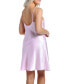 Women's Marina Lux Sleeveless Satin Chemise