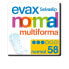 Фото #1 товара Прокладки женские Evax SALVA-SLIP MULTIFORMA normal 58 шт.
