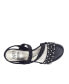 ფოტო #4 პროდუქტის Women's Gatrina Embellished Stretch Wedge Sandals