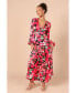 Фото #17 товара Women's Teena Puff Sleeve Cutout Maxi Dress