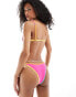 Фото #6 товара Kulani Kinis x Lexi Hidalgo twin strap cheeky bikini bottom in Confetti