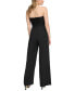 Фото #2 товара Women's Ruched-Bodice Strapless Jumpsuit