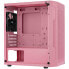 Фото #5 товара Aerocool Trinity Mini-Tower V1, Tempered Glass - pink