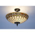 Ceiling Light Viro Quarz Amber Iron 60 W 40 x 45 x 40 cm