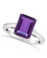 Amethyst (3-1/10 ct. t.w.) Ring in Sterling Silver.